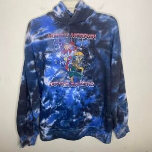 Mighty Morphin Power Rangers tie-dye hoodie